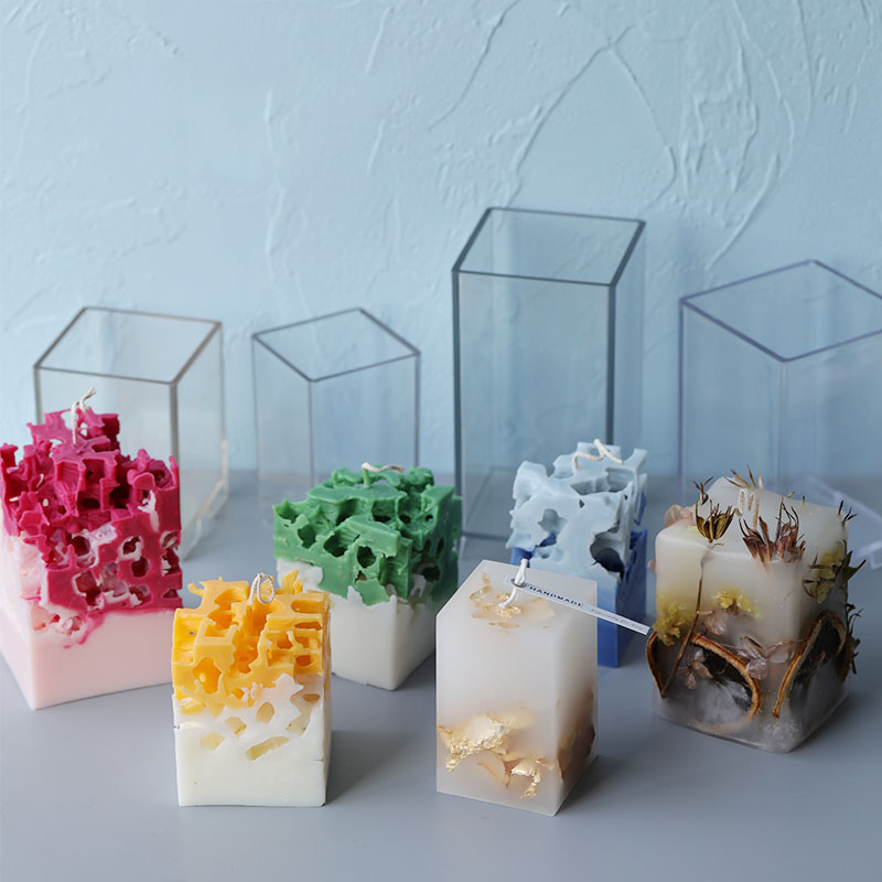 3D Quadrat Rechteck Spalte Ker – Candle Making Kits Bewertung und Preis